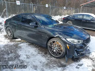 2017 BMW M4 with VIN WBS3R9C51HK709916, listed as a IAAI auction lot 41223578 with 24,225 mi miles. Bid and sale history available at carsss.com. Image 1.