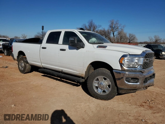 2023 Ram 2500 Tradesman with VIN 3C6UR5HJ0PG567128, listed as a Copart auction lot 87616015 with 56,057 mi miles and Clean Title. Bid and sale history available at carsss.com. Image 4.