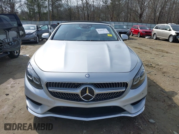 2017 Mercedes-Benz S 550 with VIN WDDXK8CB1HA019169, listed as a IAAI auction lot 41406073 with 17,581 mi miles and . Bid and sale history available at DreamBid. Image 12.