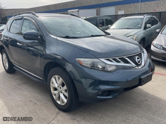 2014 Nissan Murano S with VIN JN8AZ1MU6EW407780, listed as a Copart auction lot 45563795 with 68,067 mi miles and Clean Title. Bid and sale history available at carsss.com. Image 1.