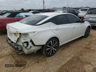 2020 Nissan Altima SR with VIN 1N4AL4CVXLN309644, listed as a Copart auction lot 43549275 with 75,653 mi miles and Salvage Title. Bid and sale history available at carsss.com. Image 3.