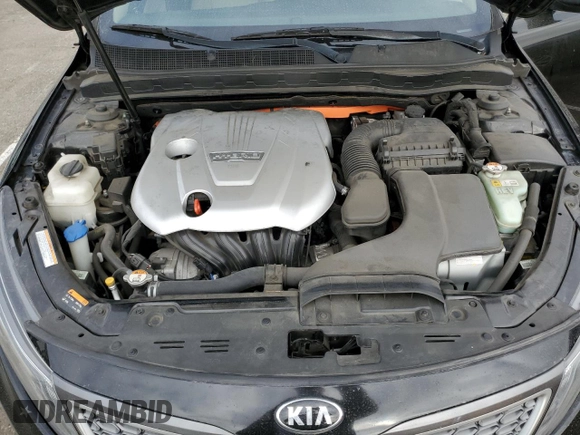 2015 Kia Optima Hybrid with VIN KNAGM4AD4F5085879, listed as a Copart auction lot 82037454 with 99,730 mi miles and Salvage Title. Bid and sale history available at carsss.com. Image 11.