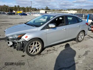 2015 Ford Focus SE with VIN 1FADP3F21FL267233, listed as a Copart auction lot 46091855 with 72,942 mi miles and Salvage Title. Bid and sale history available at carsss.com. Image 1.