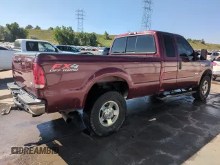 2005 Ford F-250 XL with VIN 1FTSX21P75EB10615, listed as a Copart auction lot 61637255 with 188,814 mi miles and Clean title. Bid and sale history available at DreamBid. Image 3.