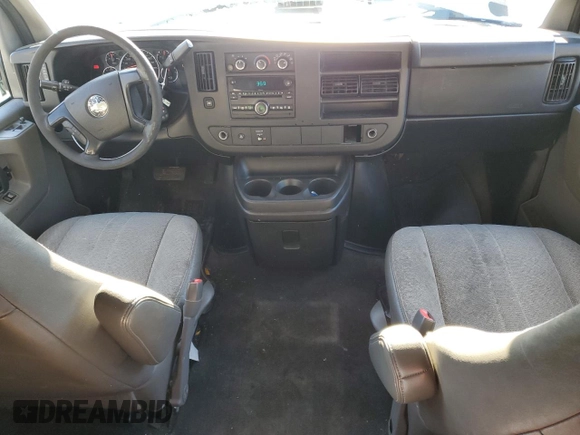 2010 Chevrolet Express Passenger LT with VIN 1GA2G1DG2A1148818, listed as a Copart auction lot 46236375 with 142,954 mi miles and Salvage title. Bid and sale history available at DreamBid. Image 8.