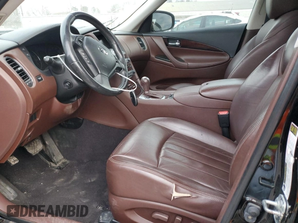 2012 Infiniti EX Journey with VIN JN1AJ0HR2CM452987, listed as a Copart auction lot 82103144 with 166,003 mi miles and Salvage Title. Bid and sale history available at DreamBid. Image 7.