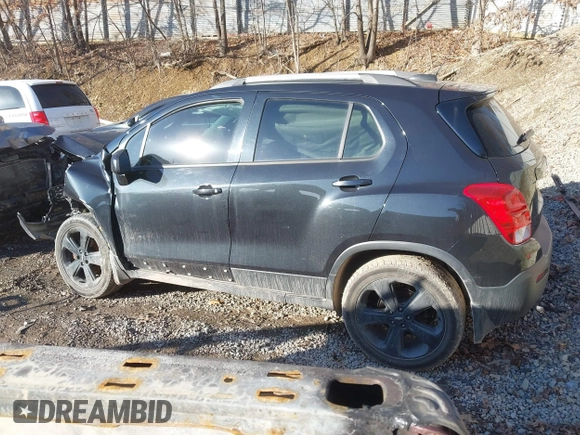 2016 Chevrolet Trax LTZ with VIN KL7CJRSB7GB746485, listed as a IAAI auction lot 41530513 with 131,185 mi miles. Bid and sale history available at carsss.com. Image 13.