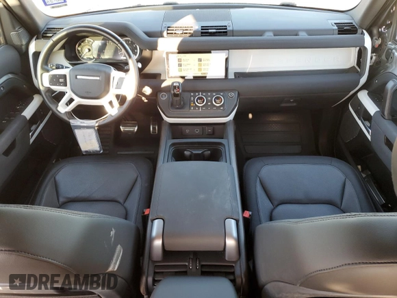 2023 Land Rover Defender X-Dynamic SE with VIN SALE2EEU1P2129252, listed as a Copart auction lot 45420325 with 12,382 mi miles and Salvage Title. Bid and sale history available at DreamBid. Image 8.
