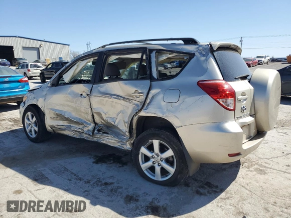 2007 Toyota RAV4 Limited with VIN JTMZD31V375038584, listed as a Copart auction lot 50200875 with 115,899 mi miles and Salvage Title. Bid and sale history available at carsss.com. Image 2.