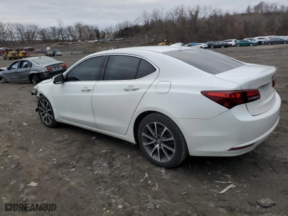 2017 Acura TLX V6 w/Technology Pkg with VIN 19UUB3F54HA000008, listed as a Copart auction lot 86478104 with 100,108 mi miles and Salvage Title. Bid and sale history available at carsss.com. Image 2.