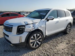 2020 Kia Telluride EX with VIN 5XYP34HC1LG068141, listed as a Copart auction lot 52440615 with 48,015 mi miles and Salvage Title. Bid and sale history available at DreamBid. Image 1.