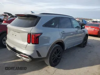 2023 Kia Sorento SX Prestige with VIN 5XYRKDLF7PG241194, listed as a Copart auction lot 86391444 with 11,103 mi miles and Salvage Title. Bid and sale history available at carsss.com. Image 3.