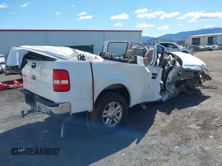 2008 Ford F-150 XLT with VIN 1FTPW14V98FA56570, listed as a IAAI auction lot 37633737 with Not provided miles and . Bid and sale history available at DreamBid. Image 4.