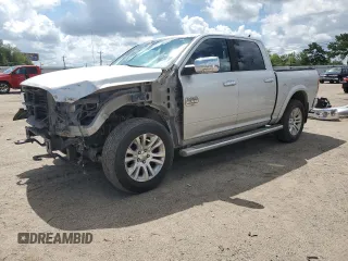 2013 Ram 1500 Laramie Longhorn with VIN 1C6RR7PT0DS722141, listed as a Copart auction lot 65030075 with 149,880 mi miles and Salvage title. Bid and sale history available at DreamBid. Image 1.