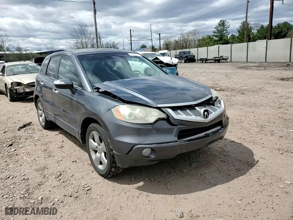 2007 Acura RDX Tech Pkg with VIN 5J8TB18577A016568, listed as a Copart auction lot 53082595 with 140,957 mi miles and Salvage Title. Bid and sale history available at carsss.com. Image 12.