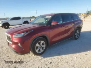 2020 Toyota Highlander LE with VIN 5TDZZRAH7LS019166, listed as a Copart auction lot 46080785 with 161,468 mi miles and Salvage title. Bid and sale history available at DreamBid. Image 1.