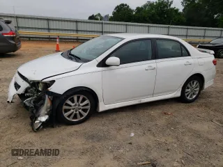 2010 Toyota Corolla with VIN 2T1BU4EE5AC309799, listed as a Copart auction lot 59621385 with 291,152 mi miles and Salvage title. Bid and sale history available at DreamBid. Image 1.