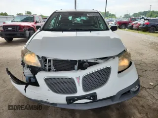 2007 Pontiac Vibe with VIN 5Y2SL65877Z430535, listed as a Copart auction lot 60508955 with 91,000 mi miles and Salvage title. Bid and sale history available at DreamBid. Image 5.