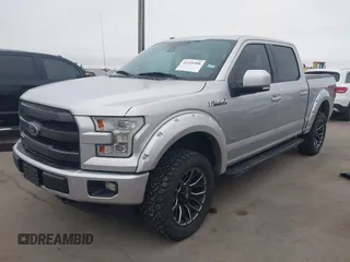 2017 Ford F-150 XL with VIN 1FTEW1EP8HFB61673, listed as a IAAI auction lot 41226988 with 123,969 mi miles and . Bid and sale history available at DreamBid. Image 2.