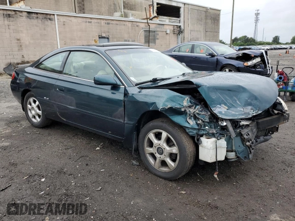2002 Toyota Solara SE with VIN 2T1CF28P72C596631, listed as a Copart auction lot 66685114 with Not Provided miles and Salvage Title. Bid and sale history available at DreamBid. Image 4.