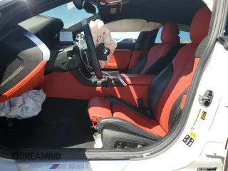2023 BMW 8 Series M850i with VIN WBAGV8C0XPCK39846, listed as a Copart auction lot 61173594 with 0 mi miles and Salvage Title. Bid and sale history available at carsss.com. Image 7.