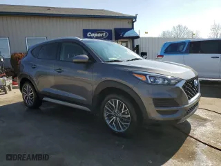 2021 Hyundai Tucson Limited with VIN KM8J33AL3MU316640, listed as a Copart auction lot 51216775 with 34,344 mi miles and Salvage Title. Bid and sale history available at carsss.com. Image 4.