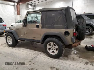 2004 Jeep Wrangler Rubicon with VIN 1J4FA69S34P785281, listed as a Copart auction lot 86594874 with 46,928 mi miles and Clean Title. Bid and sale history available at carsss.com. Image 2.