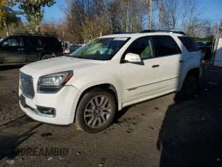 2014 GMC Acadia Denali with VIN 1GKKVTKD5EJ250660, listed as a Copart auction lot 86120184 with 110,574 mi miles and Salvage Title. Bid and sale history available at carsss.com. Image 1.