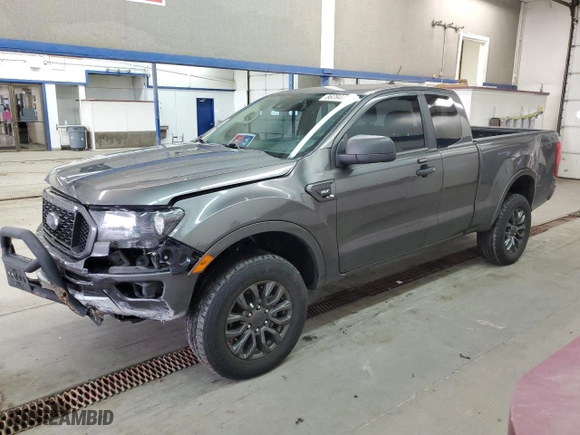 2020 Ford Ranger XL with VIN 1FTER1FH0LLA51659, listed as a Copart auction lot 86394474 with 51,431 mi miles and Salvage Title. Bid and sale history available at carsss.com. Image 1.