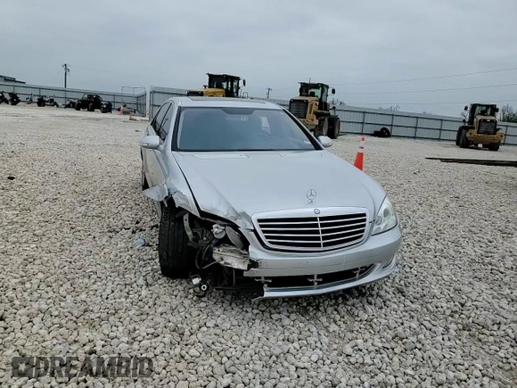 2008 Mercedes-Benz S 550 with VIN WDDNG71X08A235595, listed as a Copart auction lot 51145505 with 218,269 mi miles and Salvage Title. Bid and sale history available at DreamBid. Image 11.