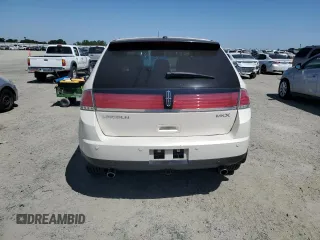 2008 Lincoln MKX with VIN 2LMDU68C08BJ30684, listed as a Copart auction lot 53810885 with 179,874 mi miles and Salvage Title. Bid and sale history available at carsss.com. Image 6.