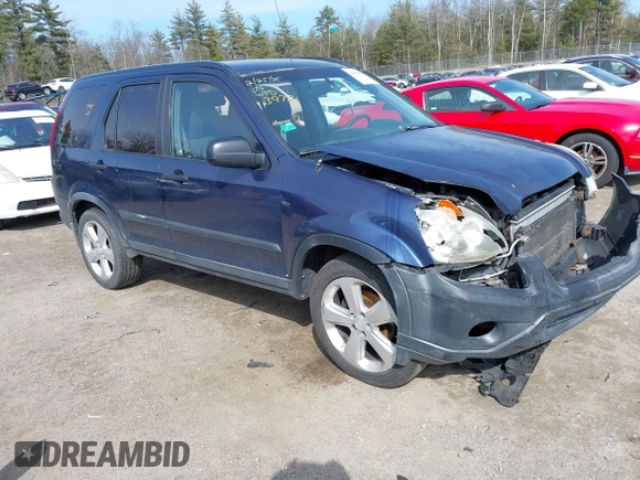 2005 Honda CR-V LX with VIN SHSRD78565U333972, listed as a IAAI auction lot 41894555 with 161,254 mi miles. Bid and sale history available at carsss.com. Image 1.
