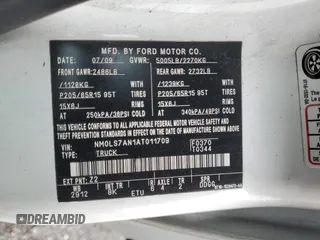 2010 Ford Transit Connect XL z VIN NM0LS7AN1AT011709, wystawiony jako Copart lot #43480425 z przebiegiem 274 645 mil mil oraz Szkody całkowita. Historia ofert i sprzedaży dostępna na DreamBid. Obrazek 13.