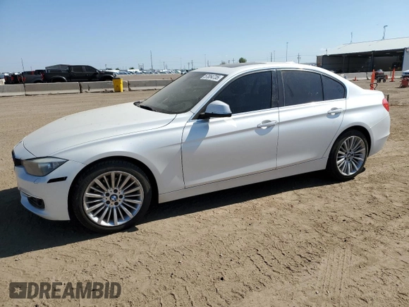 2013 BMW 3 Series 328i xDrive with VIN WBA3B3C51DF532714, listed as a Copart auction lot 57854735 with 140,650 mi miles and Salvage title. Bid and sale history available at DreamBid. Image 1.