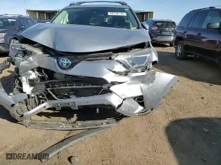2017 Toyota RAV4 Hybrid XLE with VIN JTMRJREV0HD124707, listed as a Copart auction lot 48736145 with 48,491 mi miles and Salvage Title. Bid and sale history available at carsss.com. Image 12.