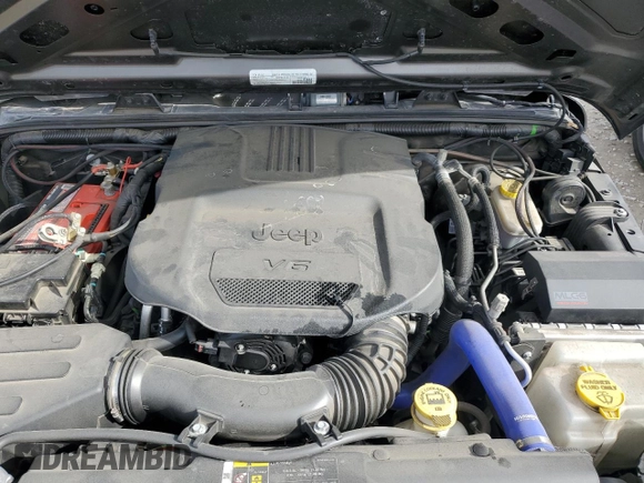 2018 Jeep Wrangler Unlimited Sport with VIN 1C4BJWDG7JL823069, listed as a Copart auction lot 41993395 with 79,434 mi miles and Salvage title. Bid and sale history available at DreamBid. Image 12.
