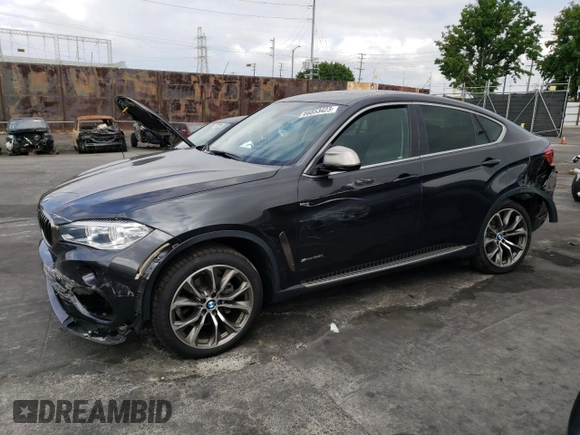 2015 BMW X6 sDrive35i with VIN 5UXKU0C5XF0F91839, listed as a Copart auction lot 66853423 with 66,491 mi miles. Bid and sale history available at carsss.com. Image 1.