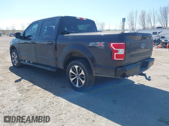 2019 Ford F-150 XL with VIN 1FTEW1E4XKKE93960, listed as a IAAI auction lot 42063323 with 177,650 mi miles and . Bid and sale history available at DreamBid. Image 3.