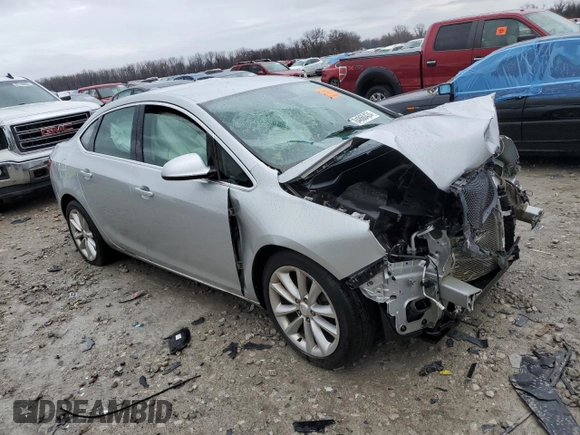 2015 Buick Verano with VIN 1G4PP5SK8F4166110, listed as a Copart auction lot 84860424 with 233,742 mi miles and Salvage title. Bid and sale history available at DreamBid. Image 4.