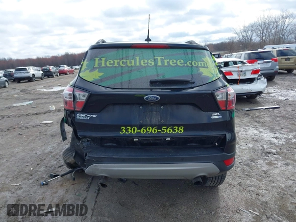 2018 Ford Escape SEL with VIN 1FMCU9HD2JUD30385, listed as a IAAI auction lot 41919203 with 160,868 mi miles. Bid and sale history available at carsss.com. Image 16.