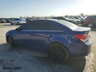 2012 Chevrolet Cruze LTZ with VIN 1G1PH5SC5C7207452, listed as a Copart auction lot 52160745 with 128,185 mi miles and Salvage Title. Bid and sale history available at carsss.com. Image 2.