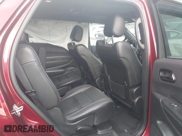 2022 Dodge Durango GT Plus with VIN 1C4RDHDG3NC156069, listed as a IAAI auction lot 41960818 with 25,426 mi miles and . Bid and sale history available at DreamBid. Image 8.