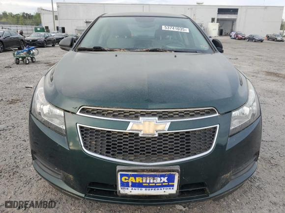 2014 Chevrolet Cruze LS with VIN 1G1PA5SG5E7237285, listed as a Copart auction lot 53741035 with 100,599 mi miles and Clean Title. Bid and sale history available at carsss.com. Image 5.