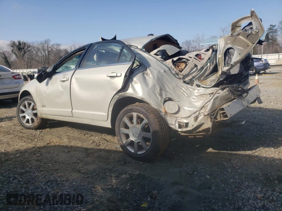 2008 Lincoln MKZ with VIN 3LNHM28T48R622271, listed as a Copart auction lot 44160135 with 112,208 mi miles and Salvage Title. Bid and sale history available at DreamBid. Image 2.