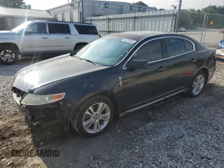2009 Lincoln MKS with VIN 1LNHM93R09G602225, listed as a Copart auction lot 63228585 with 141,957 mi miles and Salvage title. Bid and sale history available at DreamBid. Image 1.