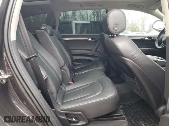 2014 Audi Q7 with VIN WA1VGCFE4ED019313, listed as a Copart auction lot 46291515 with Not provided miles and Salvage title. Bid and sale history available at DreamBid. Image 11.