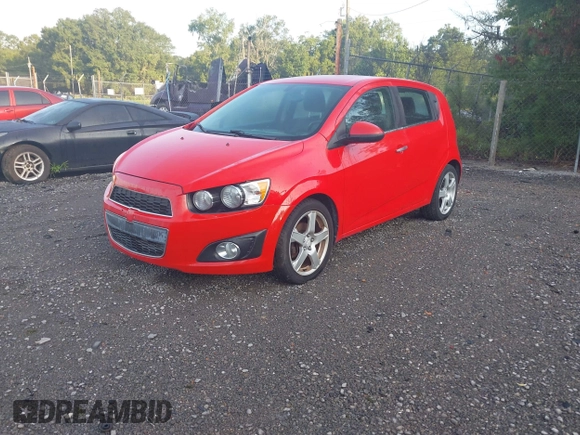 2015 Chevrolet Sonic LTZ with VIN 1G1JE6SB7F4102493, listed as a IAAI auction lot 42809511 with 110,689 mi miles and . Bid and sale history available at DreamBid. Image 2.