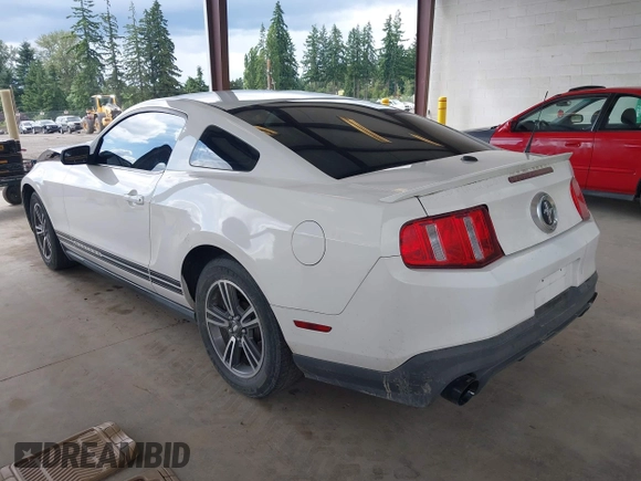 2011 Ford Mustang V6 with VIN 1ZVBP8AMXB5109458, listed as a IAAI auction lot 42565392 with 154,710 mi miles and . Bid and sale history available at DreamBid. Image 3.