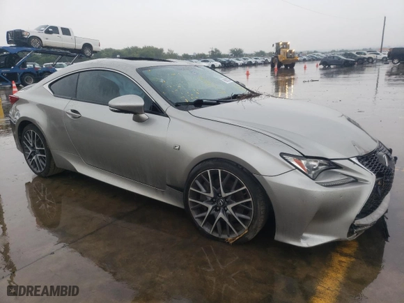 2015 Lexus RC 350 with VIN JTHHE5BC2F5004070, listed as a Copart auction lot 69823274 with 0 mi miles and Salvage Title. Bid and sale history available at carsss.com. Image 4.