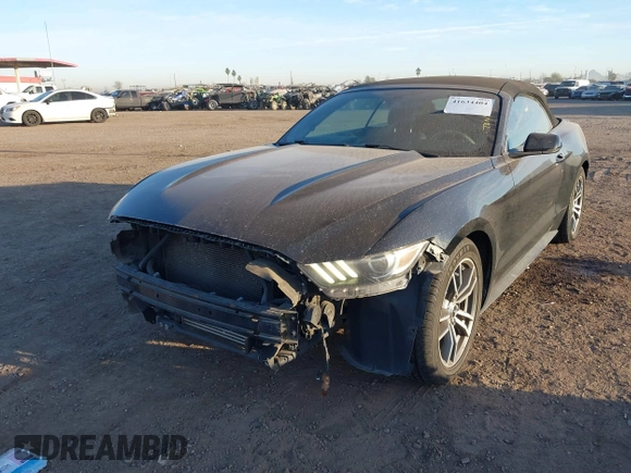 2016 Ford Mustang EcoBoost Premium with VIN 1FATP8UH8G5275027, listed as a IAAI auction lot 41634404 with 92,281 mi miles and . Bid and sale history available at carsss.com. Image 6.